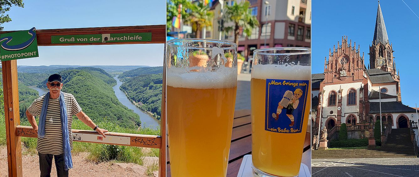 Die Saarschleife und Aschaffenburg 2