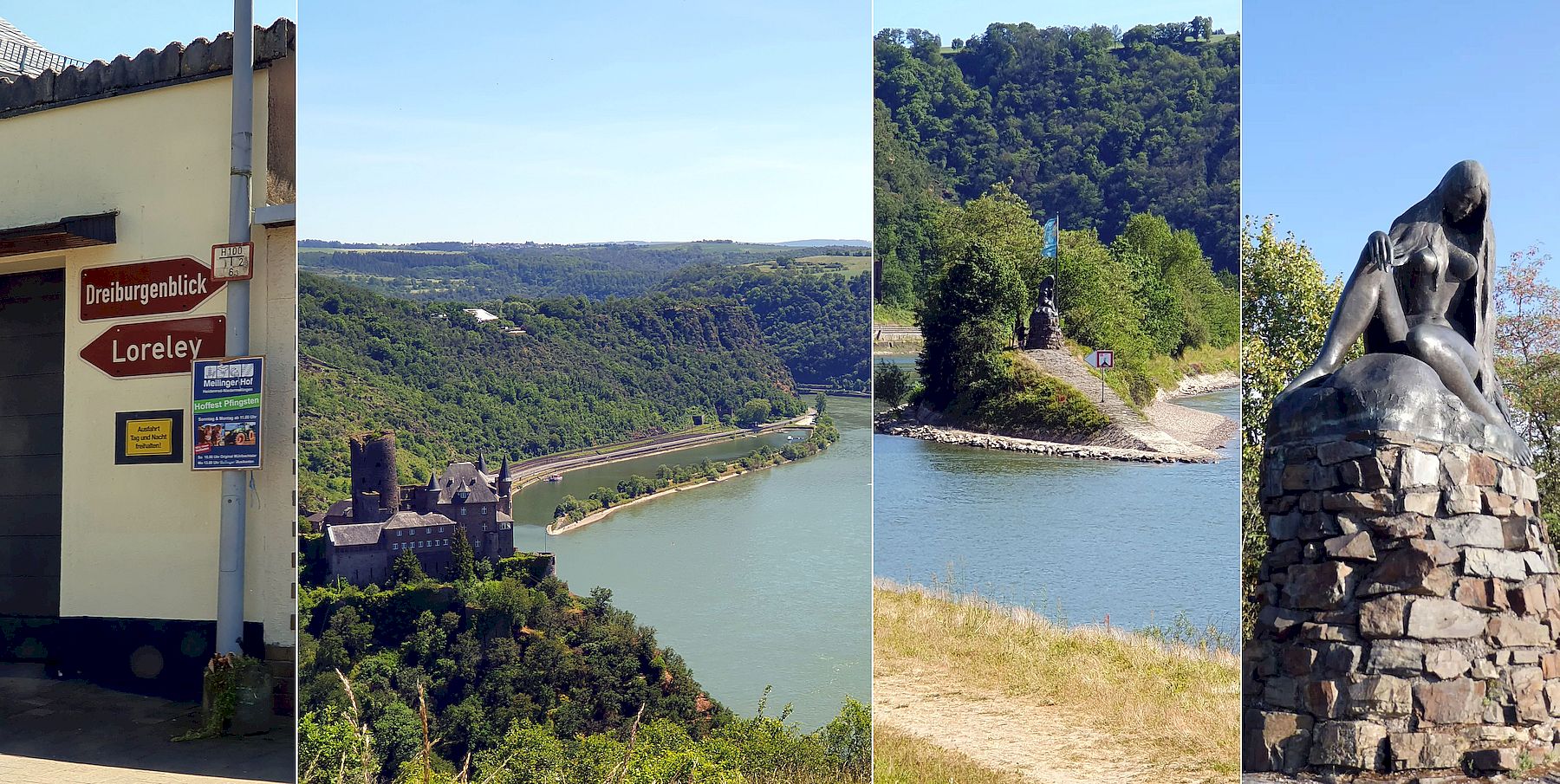 Dreiburgenblick und Loreley