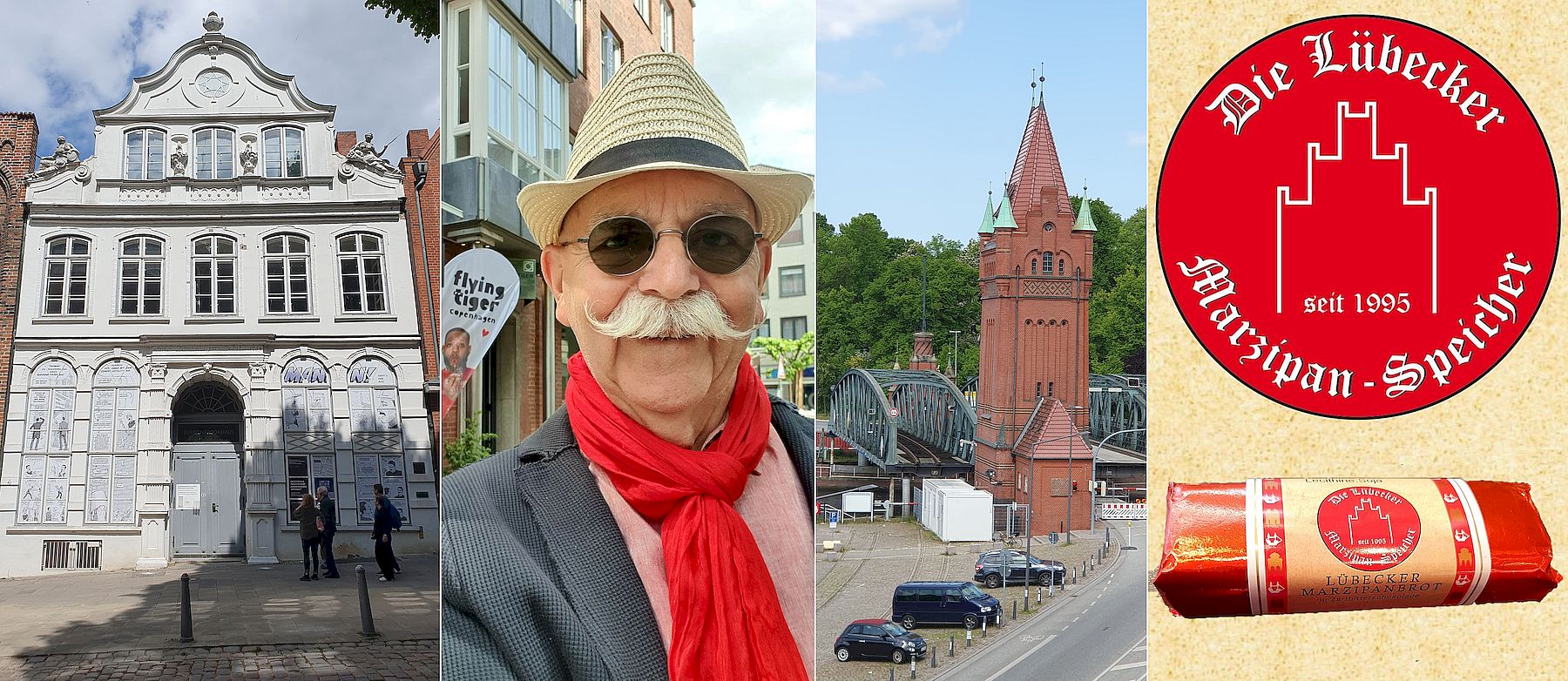 Lübeck mit Buddenbrook und Marzipan