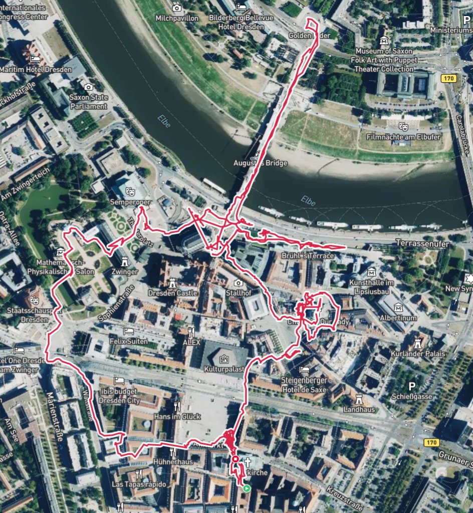 Sehenswürdigkeiten in Dresden abgelaufen
