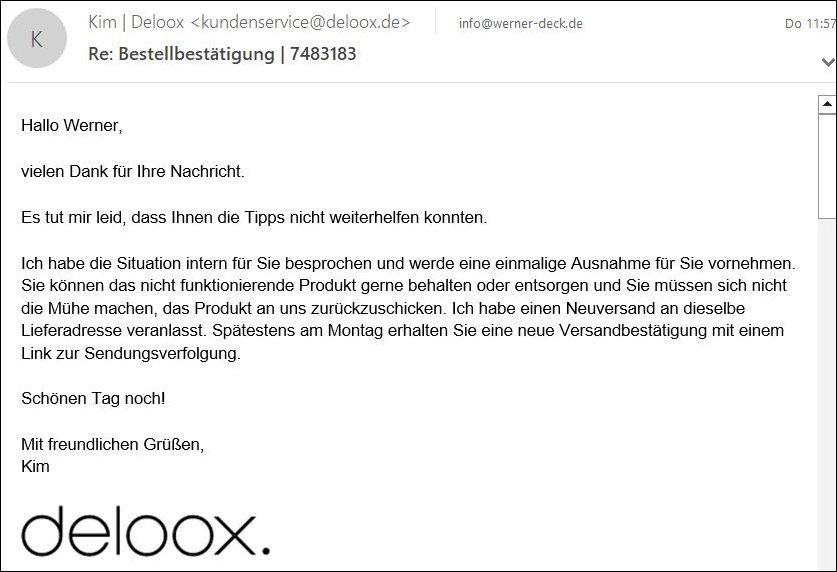 deloox 3 Davidoff Cool Water neue Lieferung