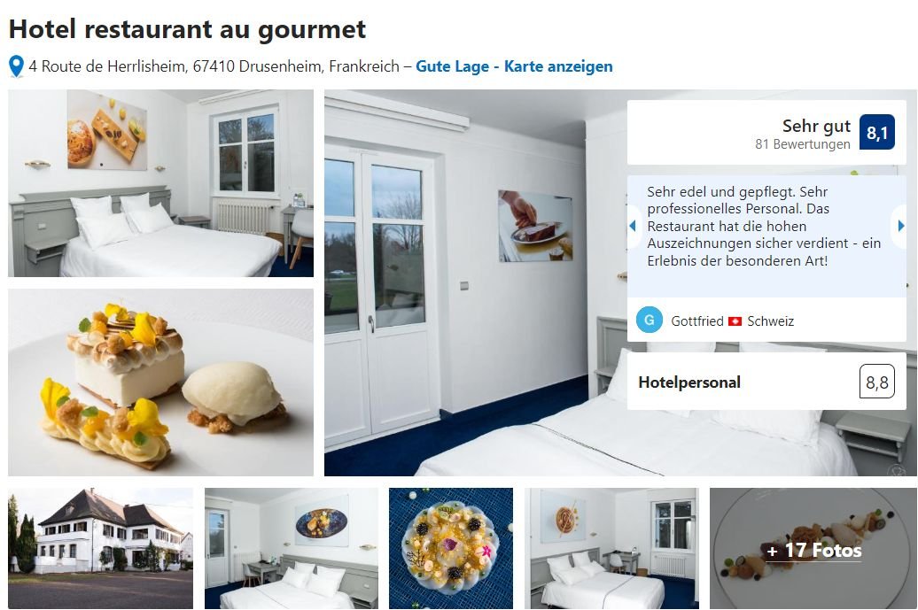 Hotel au Gourmet in Drusenheim