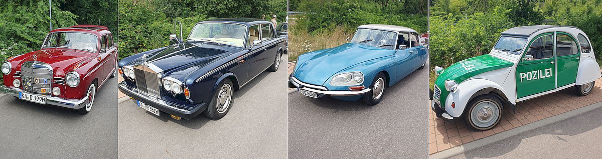 Oldtimer beim Mühlenfest in Flehingen