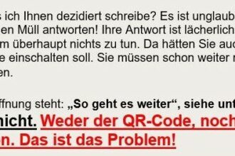 Meine Antwort an Check24