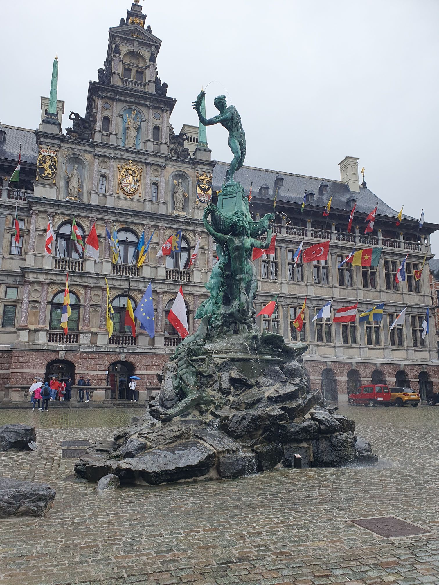 Antwerpen Brabobrunnen 