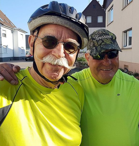 Vorfreude auf die Radtour mit Anton bis Germersheim