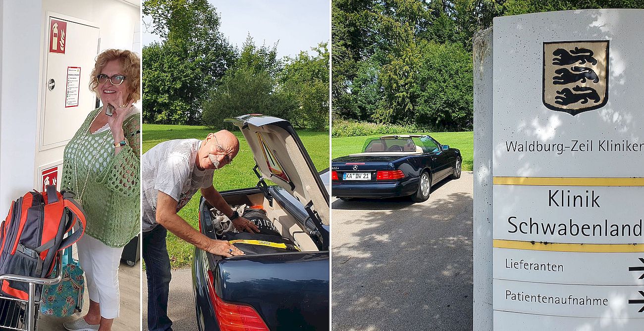 Abschied aus der rehaklinik in Isny