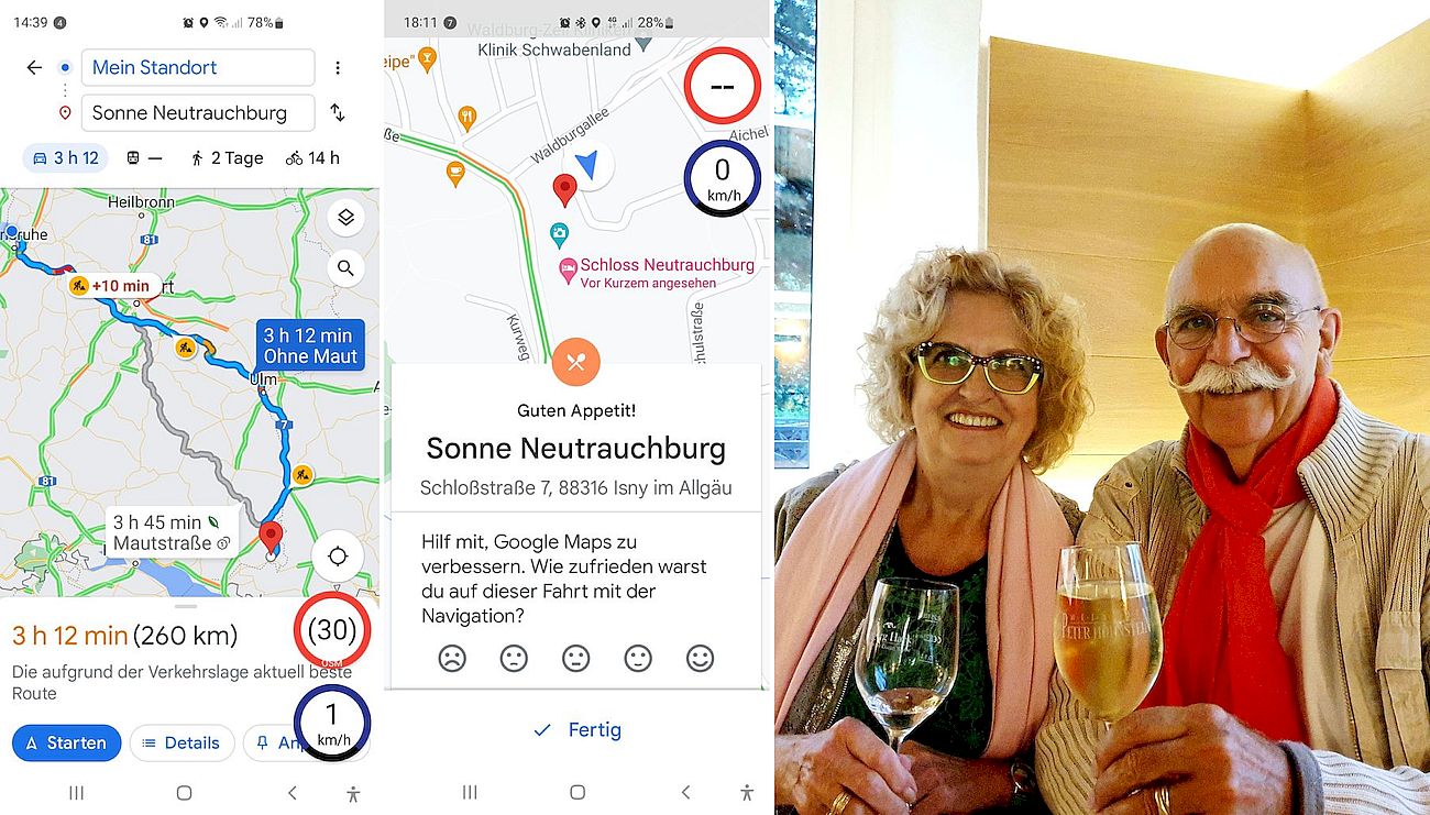 Fahrt nach Isny Neutrauchburg