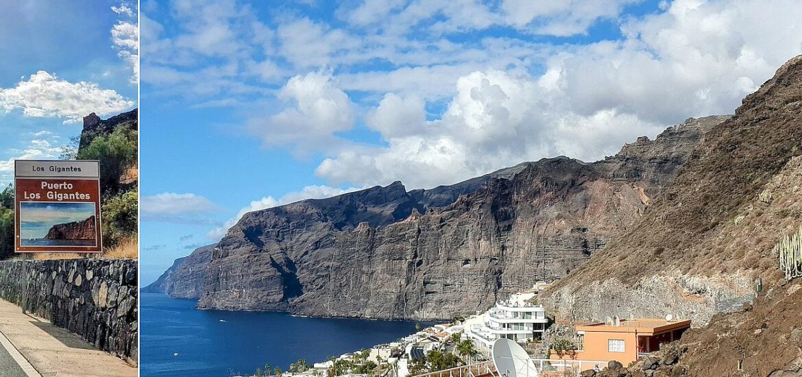 Die Klippen von Los Gigantes auf Teneriffa