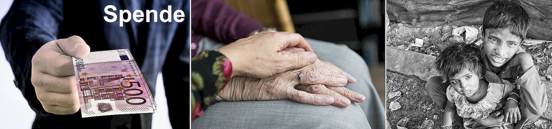 Helfen durch Spenden