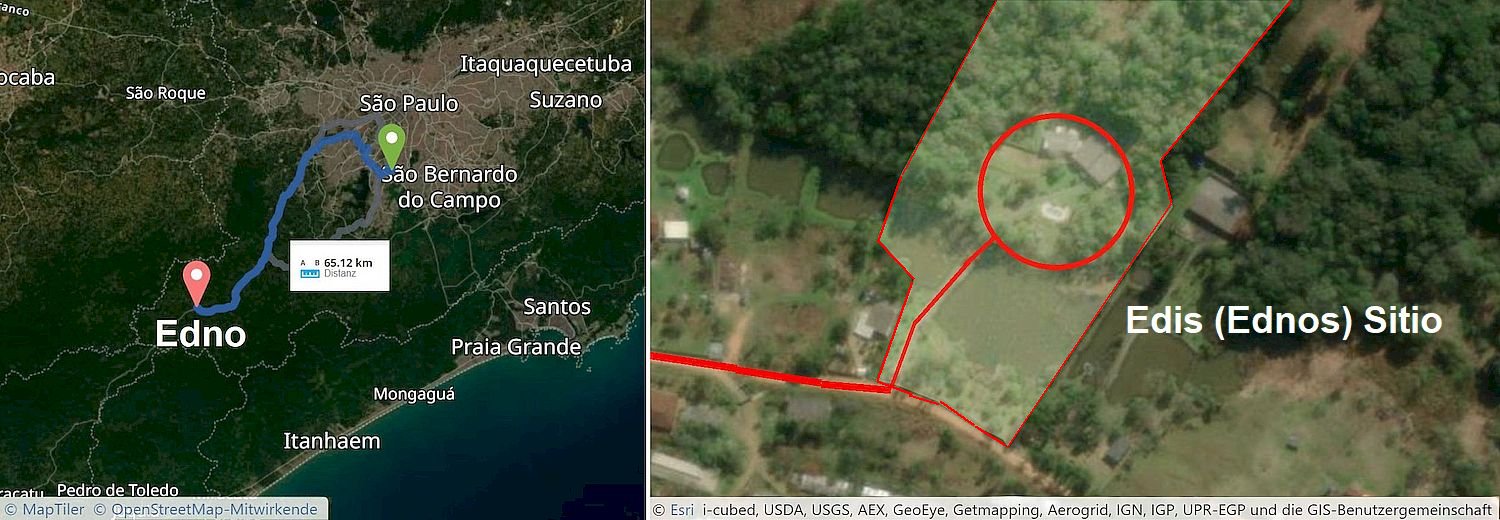 Das Sitio von Edi im brasilianischen Urwald