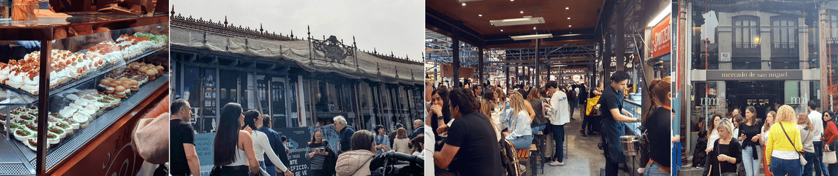 Markthalle Mercado de san Miguel in Madrid