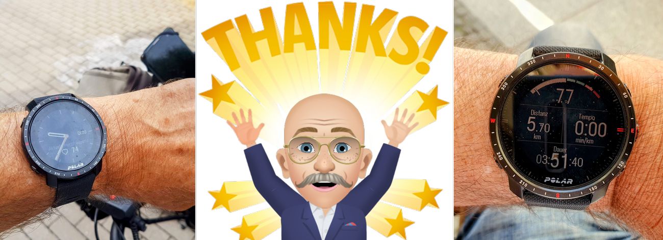 Vielen Dank an Polar