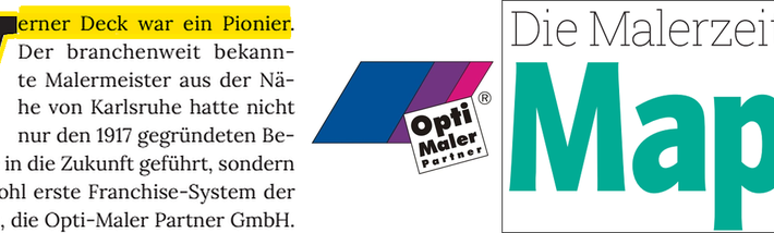 Werner Deck war ein Pionier Mappe 08 2024