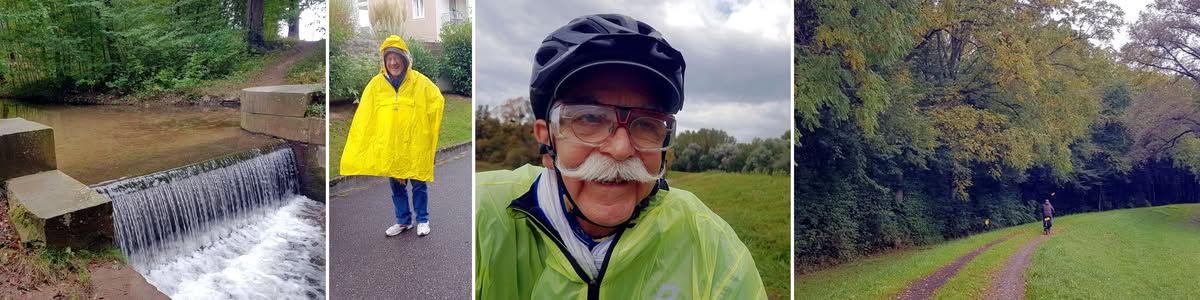 Radtour mit Peter am Altrhein