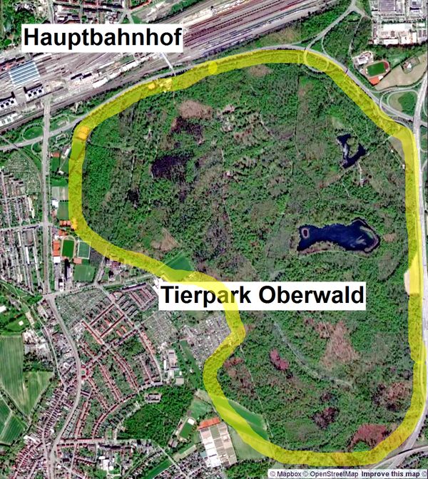 Tierpark Oberwald in Karlsruhe