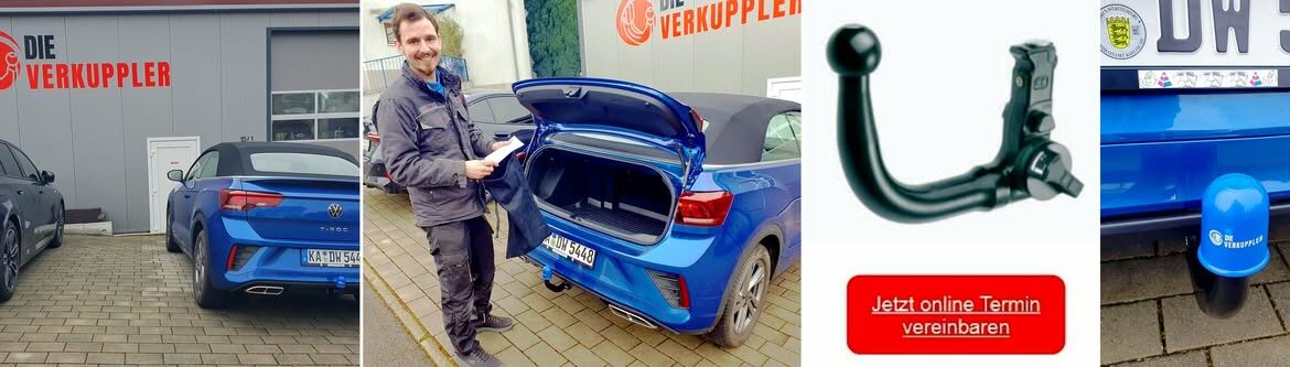 Einbau Anhängerkupplung bei der Firma Die Verkuppler