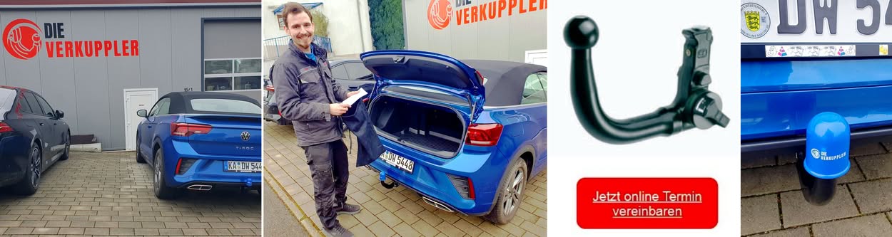 Einbau Anhängerkupplung bei der Firma Die Verkuppler