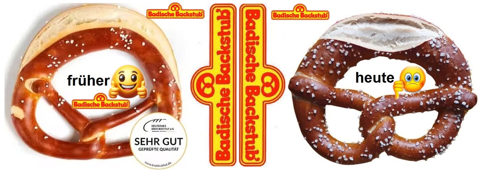 Brezel Badische Backstub´ - früher und heute