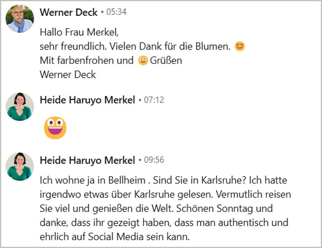 Auf Social Media authentisch und ehrlich