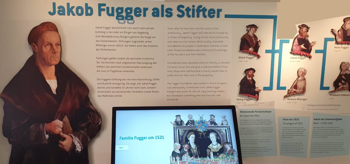 Jakob Fugger der Stifter der Fuggerei in Augsburg