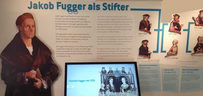 Jakob Fugger der Stifter der Fuggerei in Augsburg