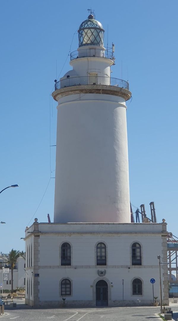 La Farola der Leuchtturm von Malaga