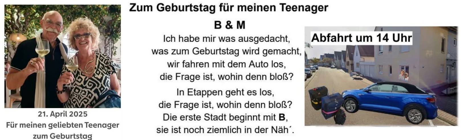 Zum Geburtstag nach Malaga