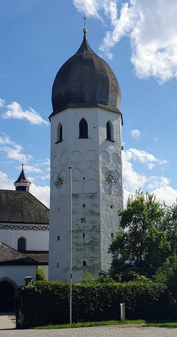 Campanile frei stehender Glockenturm auf der Fraueninsel
