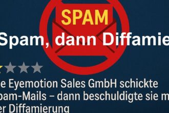 Spamer-Eyemotion-Sales-Gmbh-wbeschuldigt-mich-zum zweiten Mal der-Diffamierung
