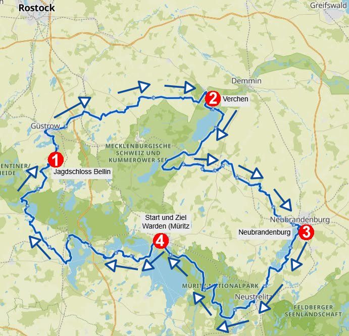 Seenplatte Radrundfahrt 2025