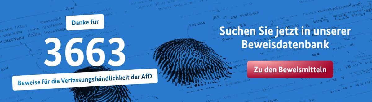 #NoAfD Beweise für die Verfassungsfeindlichkeit der AfD