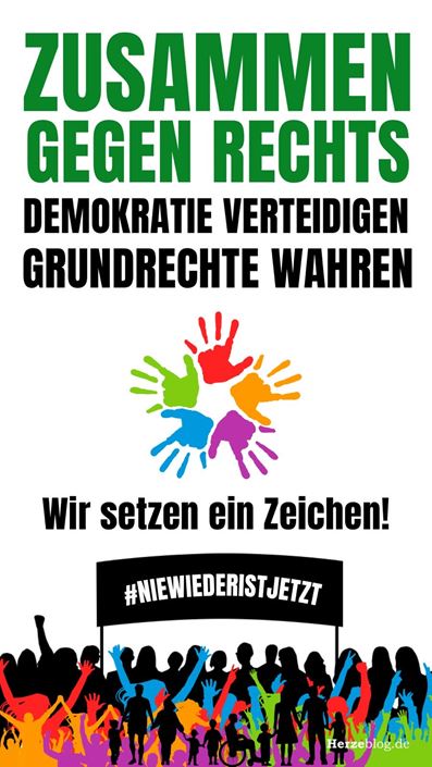 Zusammen gegen Rechts gegen die AfD