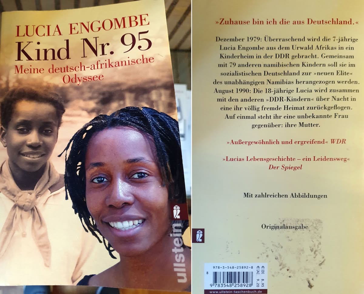 Buch über die namibischen Flüchtlingskinder im Jagdschloss Bellin