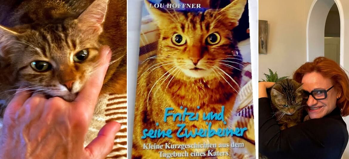 Katzenbuch von Lou Hoffner "Fritzi und seine zweibeiner"