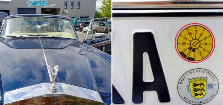 Ein guter Tag für meinen Rolls-Royce Silver Shadow, TÜV ohne Mängel