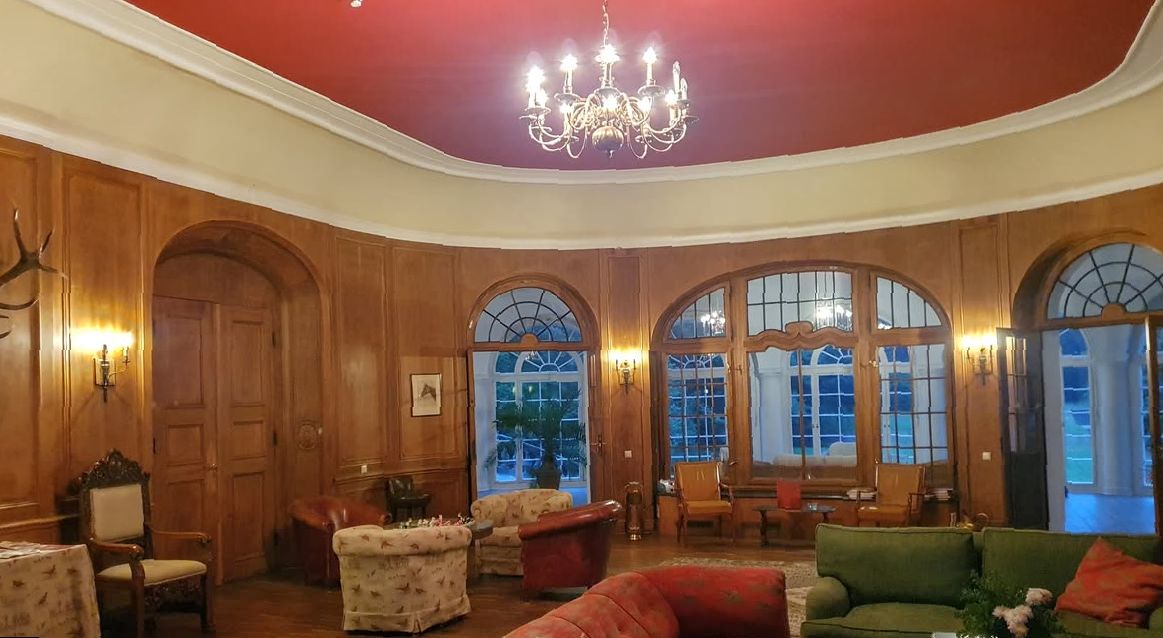 Salon im EG Jagdschloss Bellin
