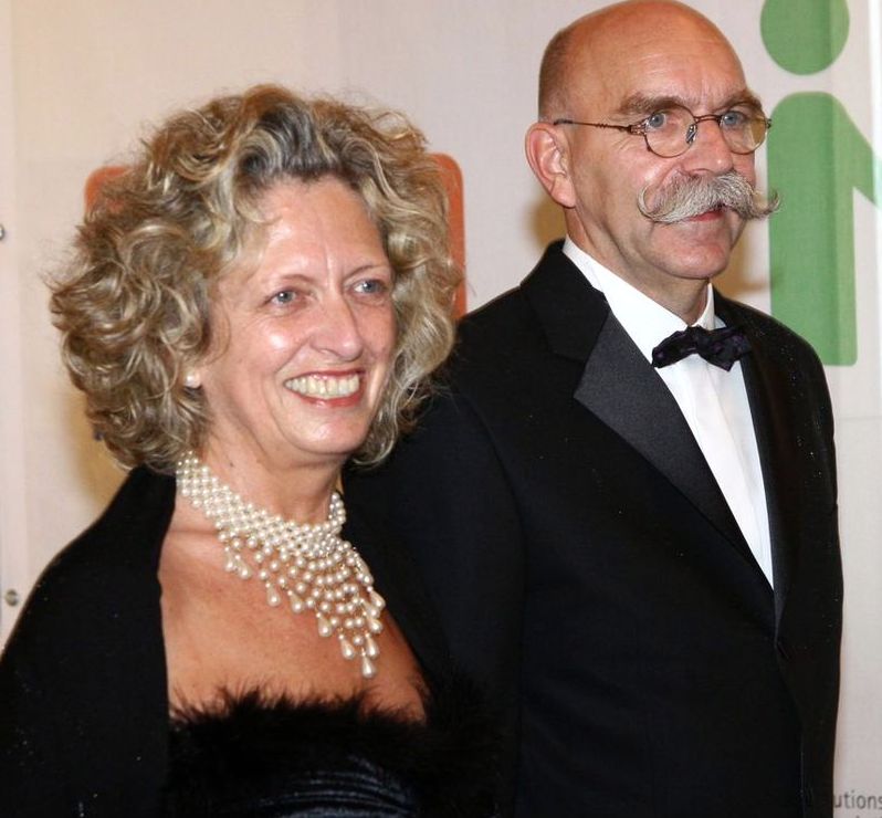 Rita und Werner Deck bei der Gala 2007 auf der Mainau mit Königin Sylvia