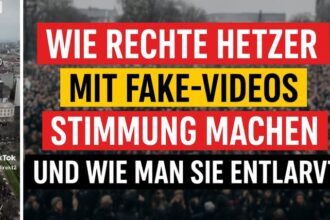 Manipuliertes Video behauptet fälschlich eine AfD-Massendemonstration in Hamburg