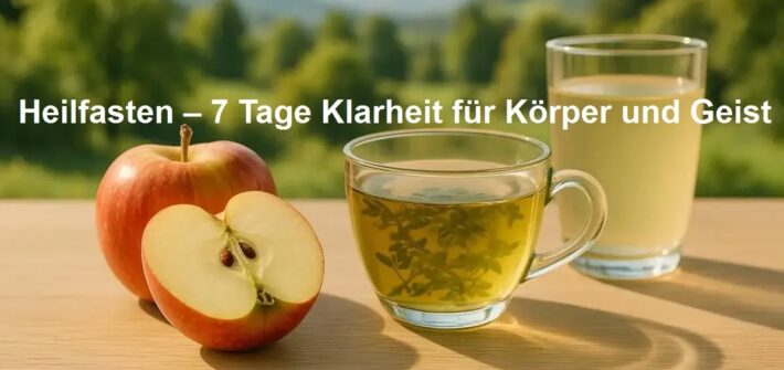 Heilfasten Erfahrung – traditionelles Fastenbrechen mit Apfelstücken, gesund und bewusst genießen