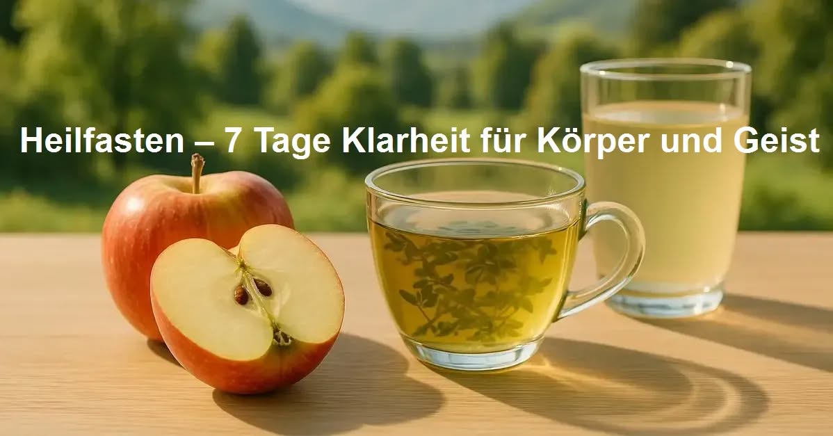 Heilfasten Erfahrung – traditionelles Fastenbrechen mit Apfelstücken, gesund und bewusst genießen