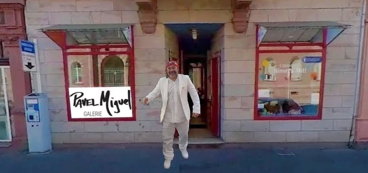 Galerie Eröffnung des kubanischen Künstlers Pavel Miguel in Karlsruhe