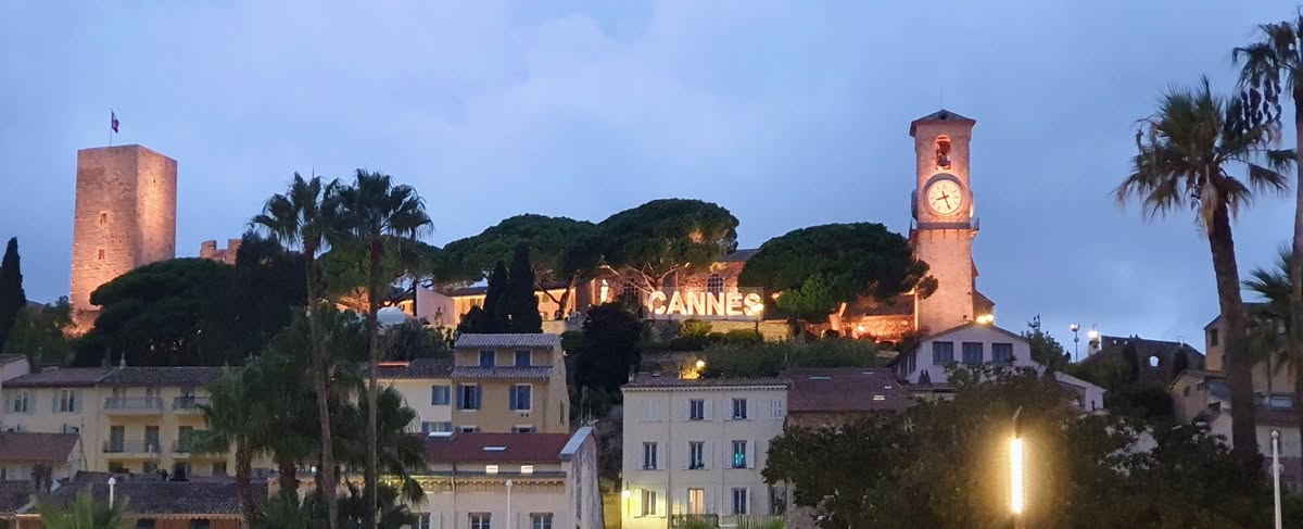 Reise Lyon – Côte d’Azur, Teil 4: Besuch von Cannes. Blick auf die Altstadt