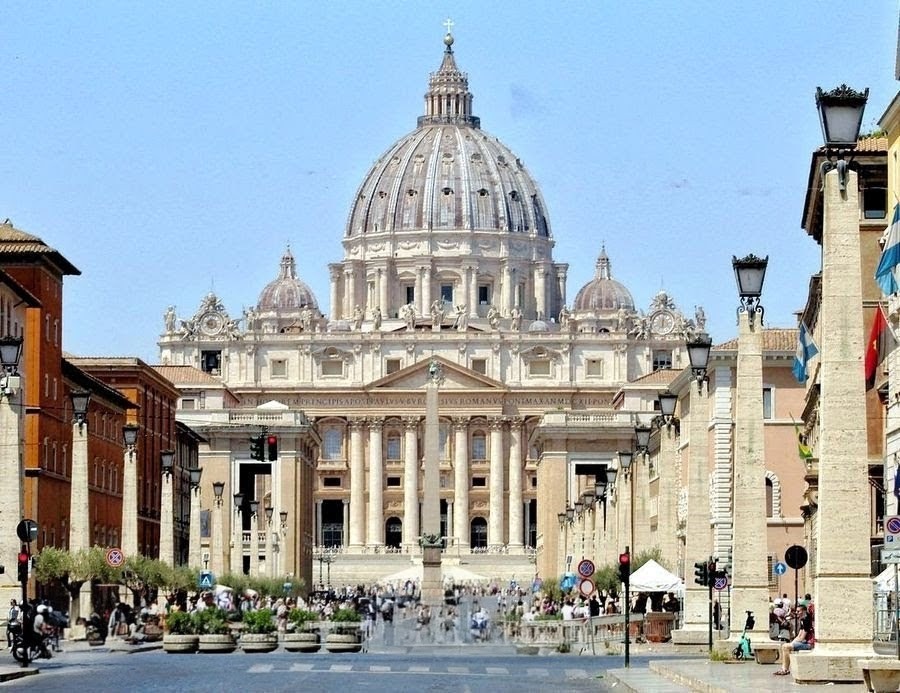 Romreise mit Andreas Englisch. Die Ewige Stadt. Petersdom