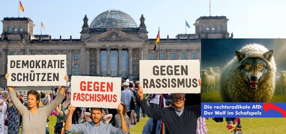 AfD Rechtsextremismus. Demokratie schuetzen