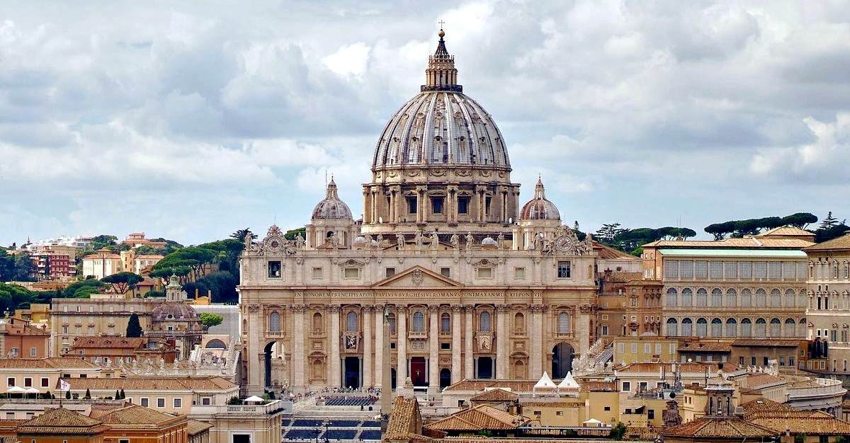 Romreise ohne Andreas Englisch. Petersdom