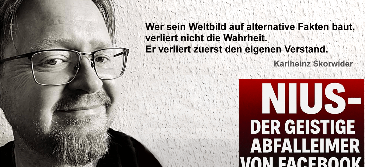 NIUS Analyse: Warum der Kanal laut Skorwider kein seriöser Journalismus ist