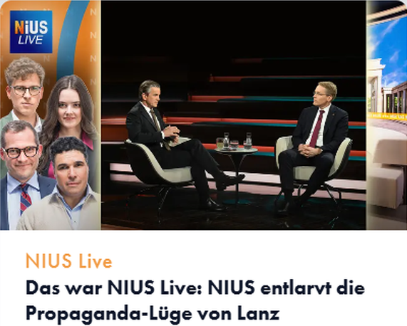 Markus Lanz im ZDF – Gegenüberstellung von Originalaussage und manipuliertem NIUS-Video zur Günther-Debatte