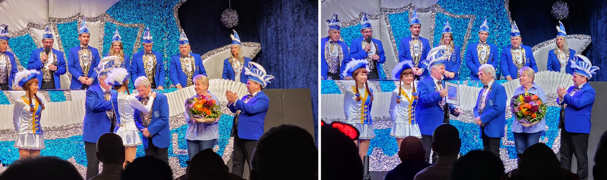 Schröcker Leopold für Gerhard Burgstahler. Faschingsprunksitzung des LCC Leopoldshafen 2026 – Tänze und Bühnenauftritte unter dem Motto Love is in the Air