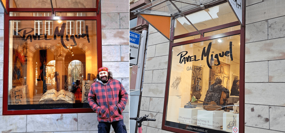 Zeichnungen und Skulpturen von Pavel Miguel – Entwicklung von der Linie zur plastischen Form